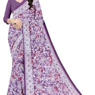 Trendy Printed Saree with Blouse Piece for Women’s Ethnic Wardrobe  | CAS-PURNIMA
