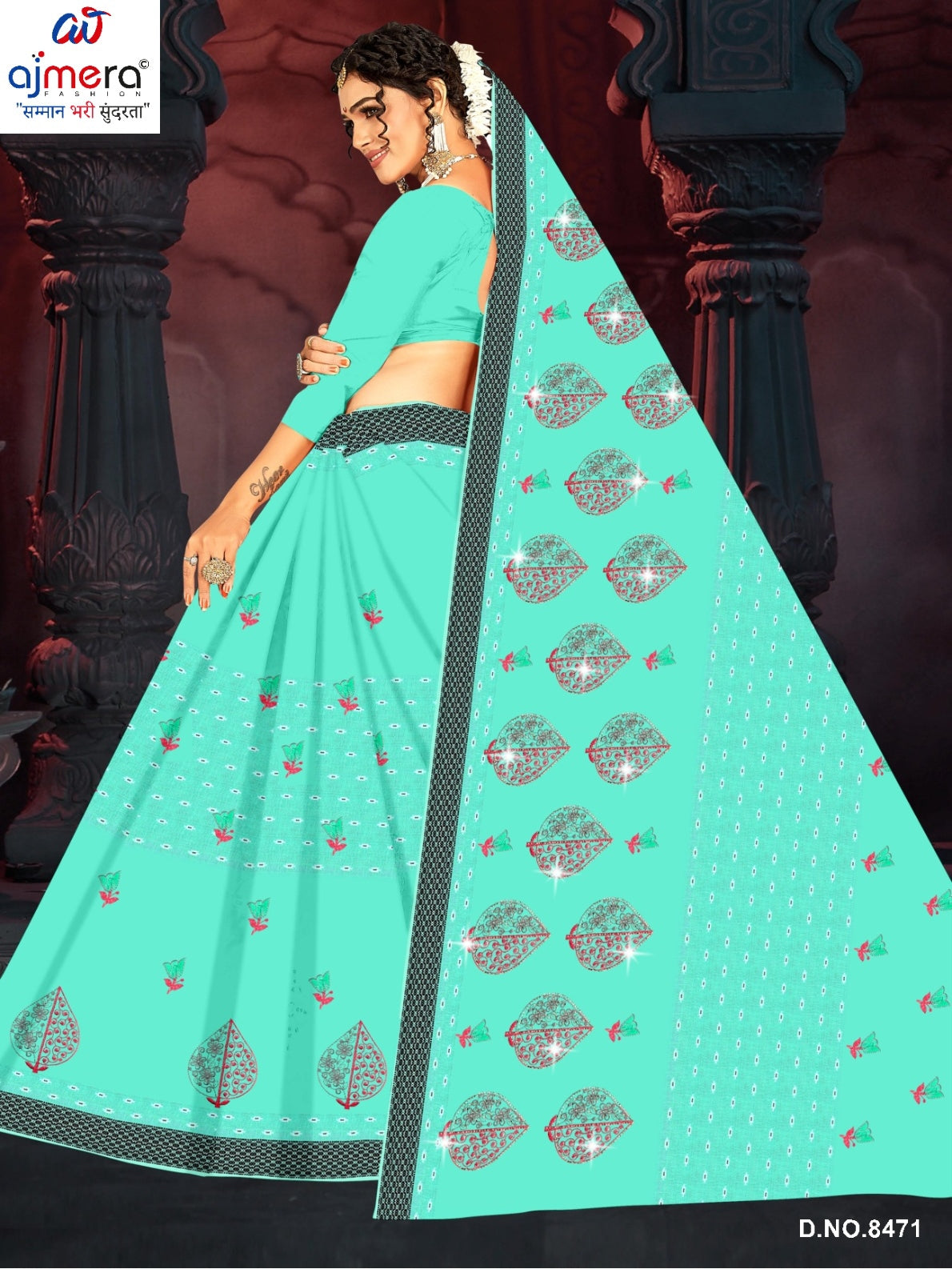 Suti Cotton Saree with Without Blouse for Premium Ethnic and Traditional Wear | PJA-SARGAM