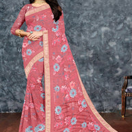 Trendy Printed Saree with Blouse Piece for Women’s Ethnic Wardrobe | SSR-YUKTI-A