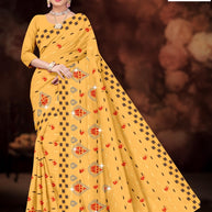 Handloom Cotton Saree with Without Blouse for Premium Ethnic and Traditional Wear | PJA-HETAL