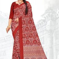 Designer Printed Saree without Blouse for Special Occasions | GLC-DIL LAGGI