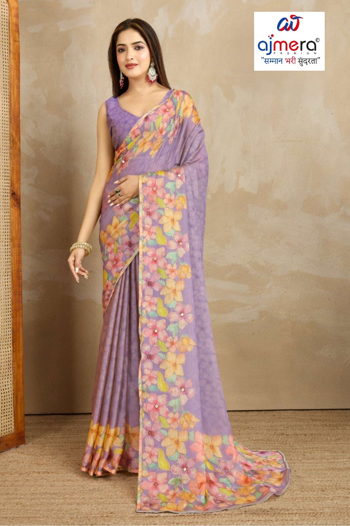 Trendy Printed Saree with Blouse Piece for Women’s Ethnic Wardrobe  | RMF-SAANVIKA VOL-2