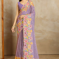 Trendy Printed Saree with Blouse Piece for Women’s Ethnic Wardrobe  | RMF-SAANVIKA VOL-2