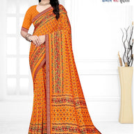 Vichitra Print Loose Saree with Blouse for Premium Ethnic and Traditional Wear | TTS-AKSARA VOL-39