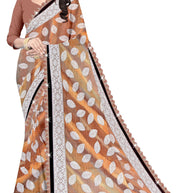 Elegant Printed Saree with Designer Blouse Piece for Festive Wear  | CAS-ZHIL MIL