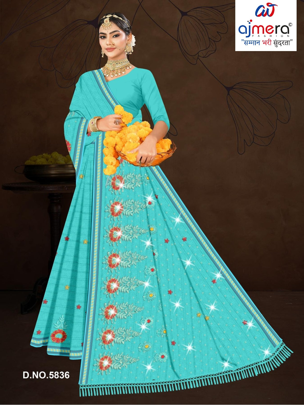 Designer Cotton Saree with Without Blouse for Premium Ethnic and Traditional Wear | PJA-CHANDRA KALA