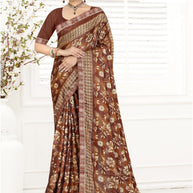 Premium Printed Saree with Matching Blouse Piece for Ethnic Elegance | TTS-GULSHAN VOL-8