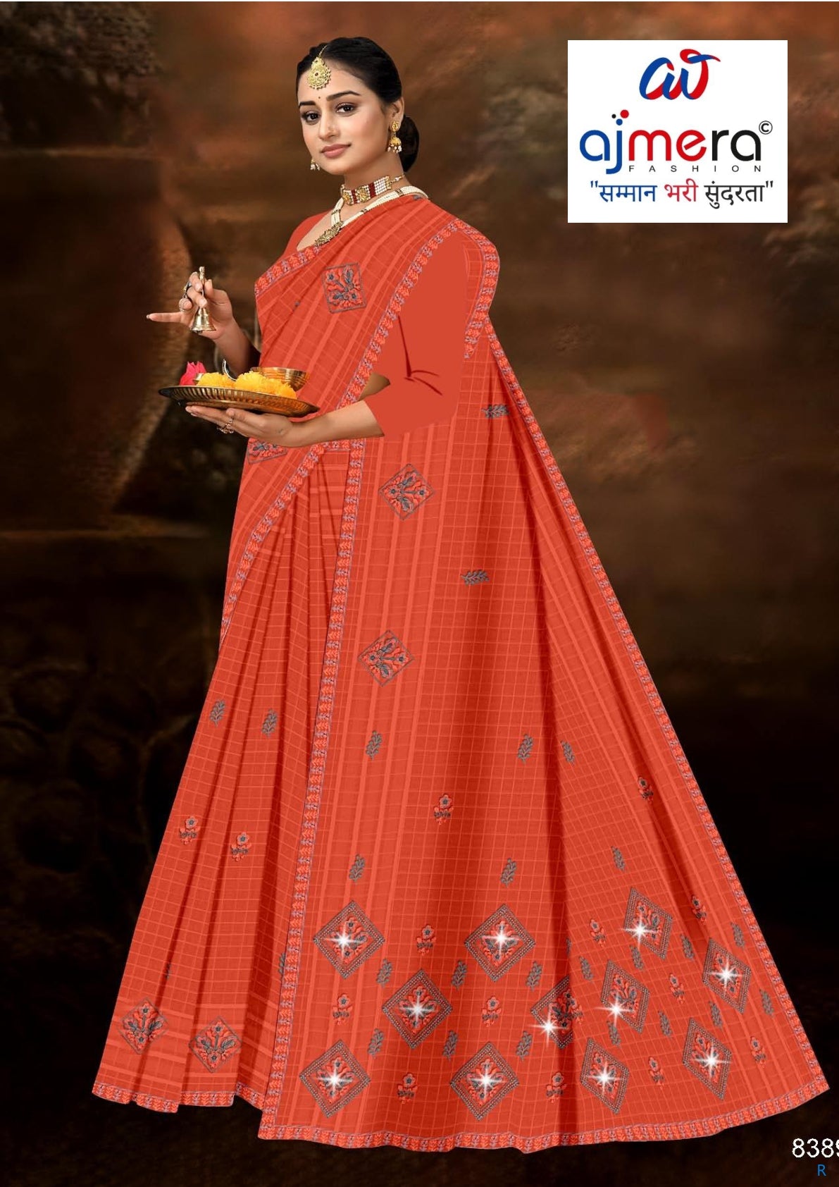 Fancy Cotton Saree with Without Blouse for Premium Ethnic and Traditional Wear | PJA-TOM AND JERRY