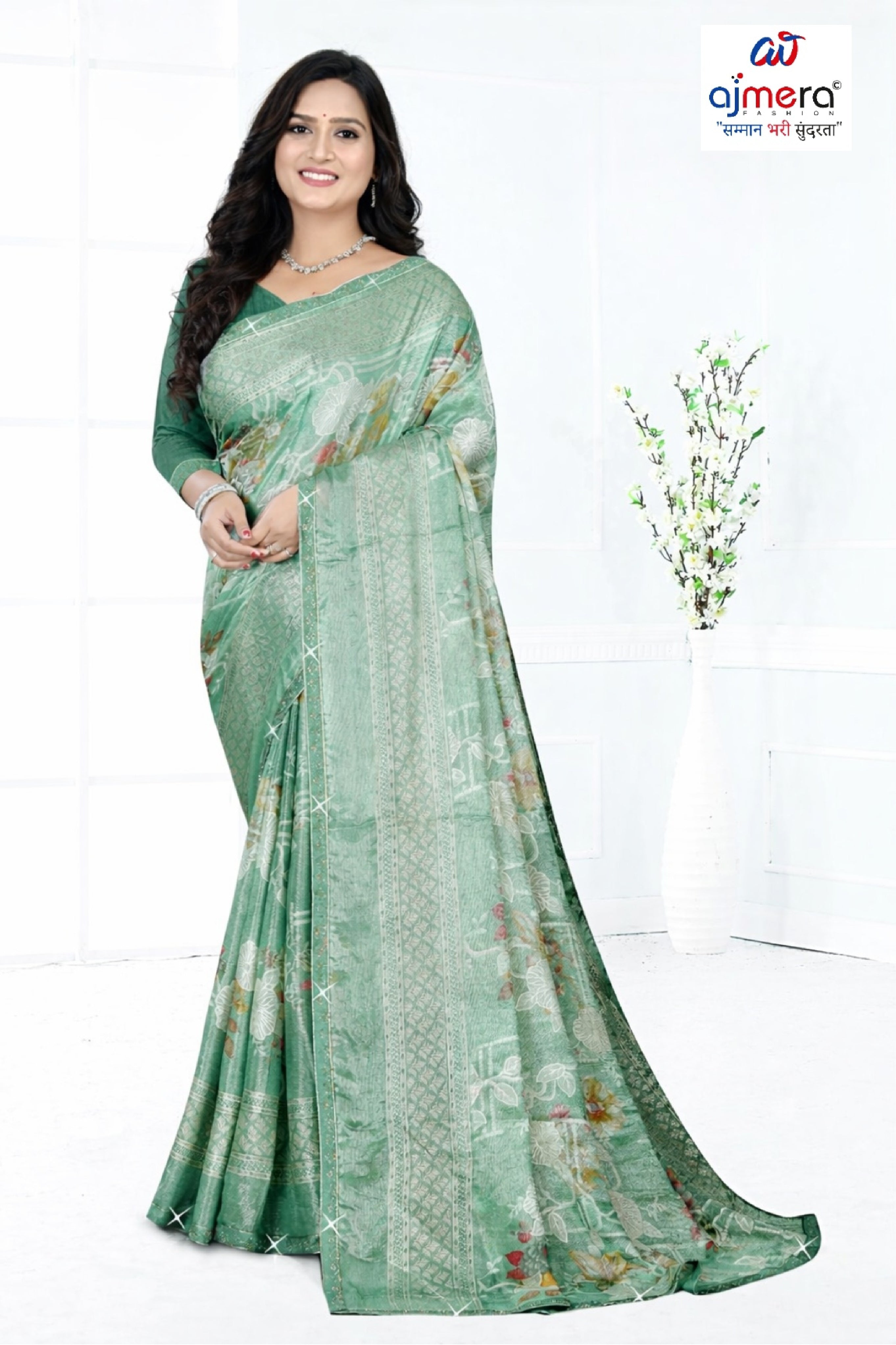 Exclusive Printed Saree with Blouse Piece for Elegant Ethnic Look | TTS-HEENA VOL-29