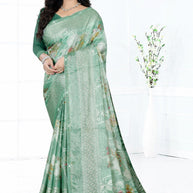 Exclusive Printed Saree with Blouse Piece for Elegant Ethnic Look | TTS-HEENA VOL-29