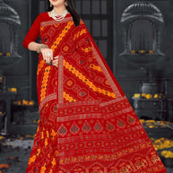 Daily Wear Cotton Saree with Without Blouse for Premium Ethnic and Traditional Wear | DS-KAILASHPATI