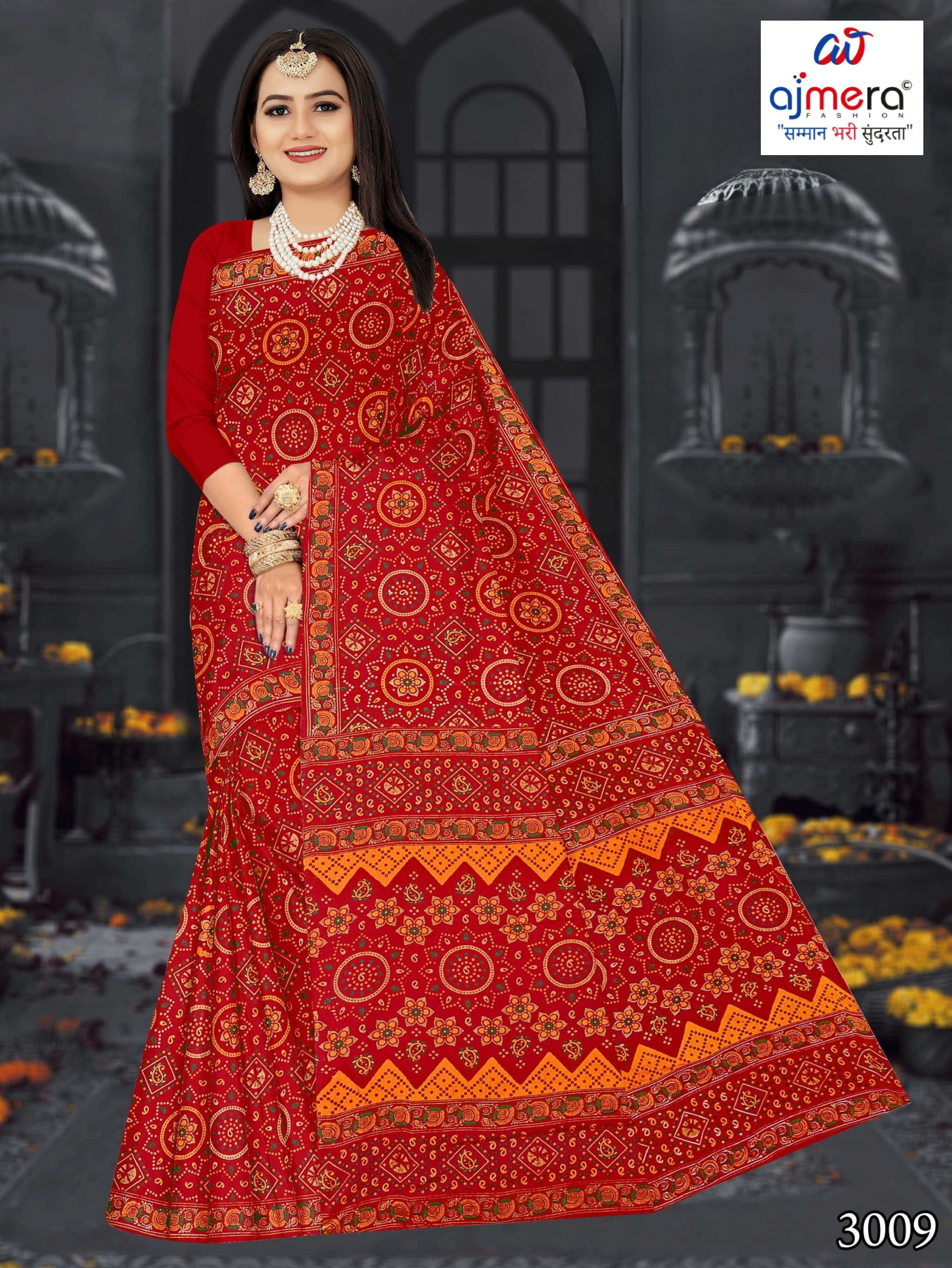 Daily Wear Cotton Saree with Without Blouse for Premium Ethnic and Traditional Wear | DS-KAILASHPATI