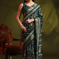 Holland Silk Handloom Silk Saree with Blouse for Premium Ethnic and Traditional Wear | ALL-HOLLAND SILK-05
