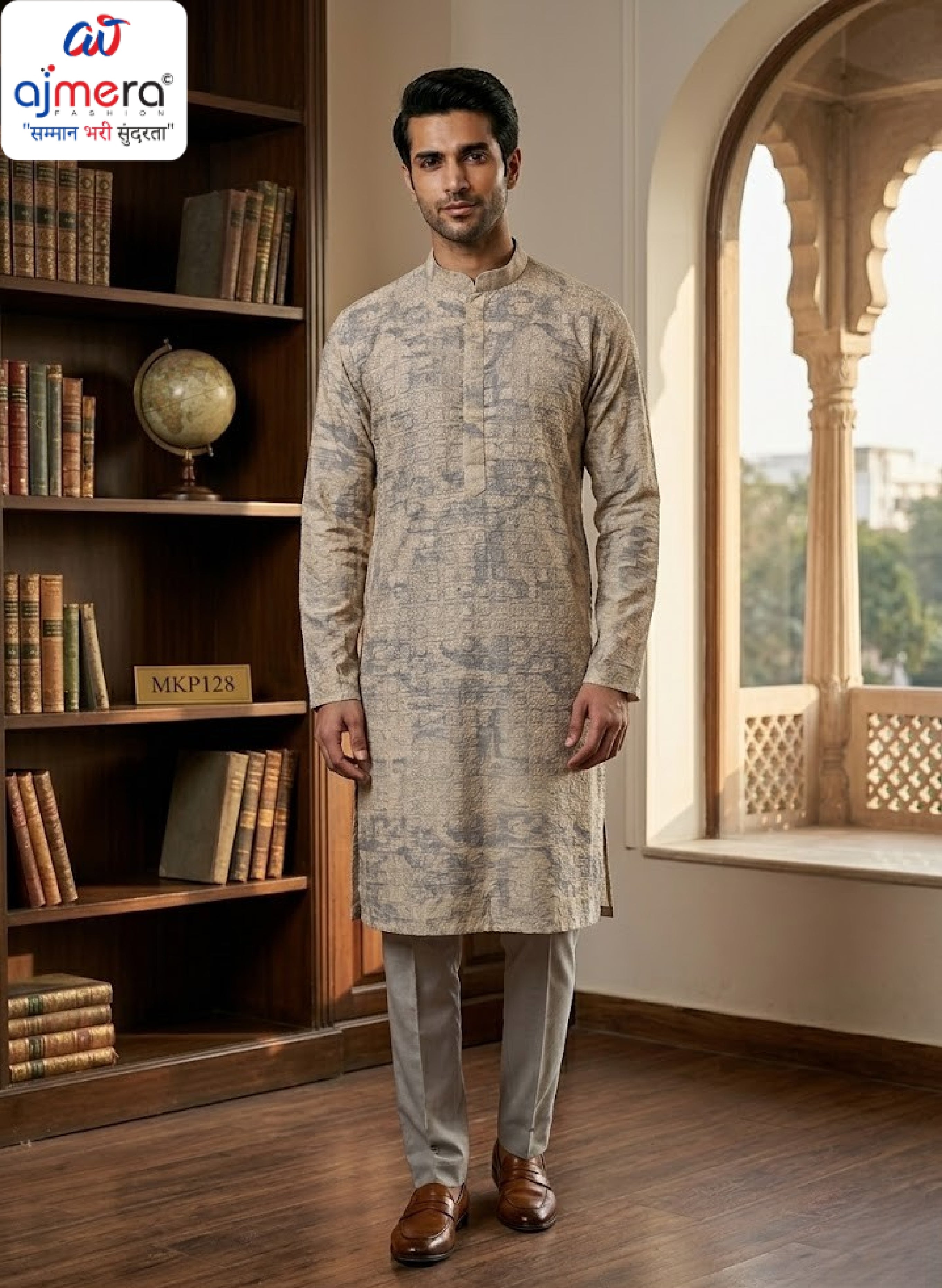 Premium Men's Kurta & Payjama for Wedding & Festive Wear | SNA-MKP12727
