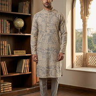 Premium Men's Kurta & Payjama for Wedding & Festive Wear | SNA-MKP12727