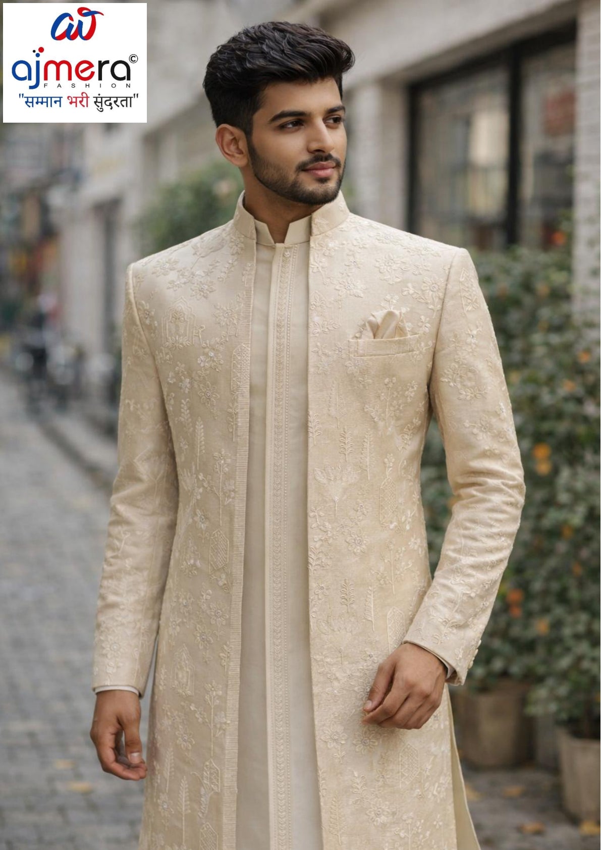 Premium Men's Indo Western for Wedding & Party Wear | SNA-MIN11723