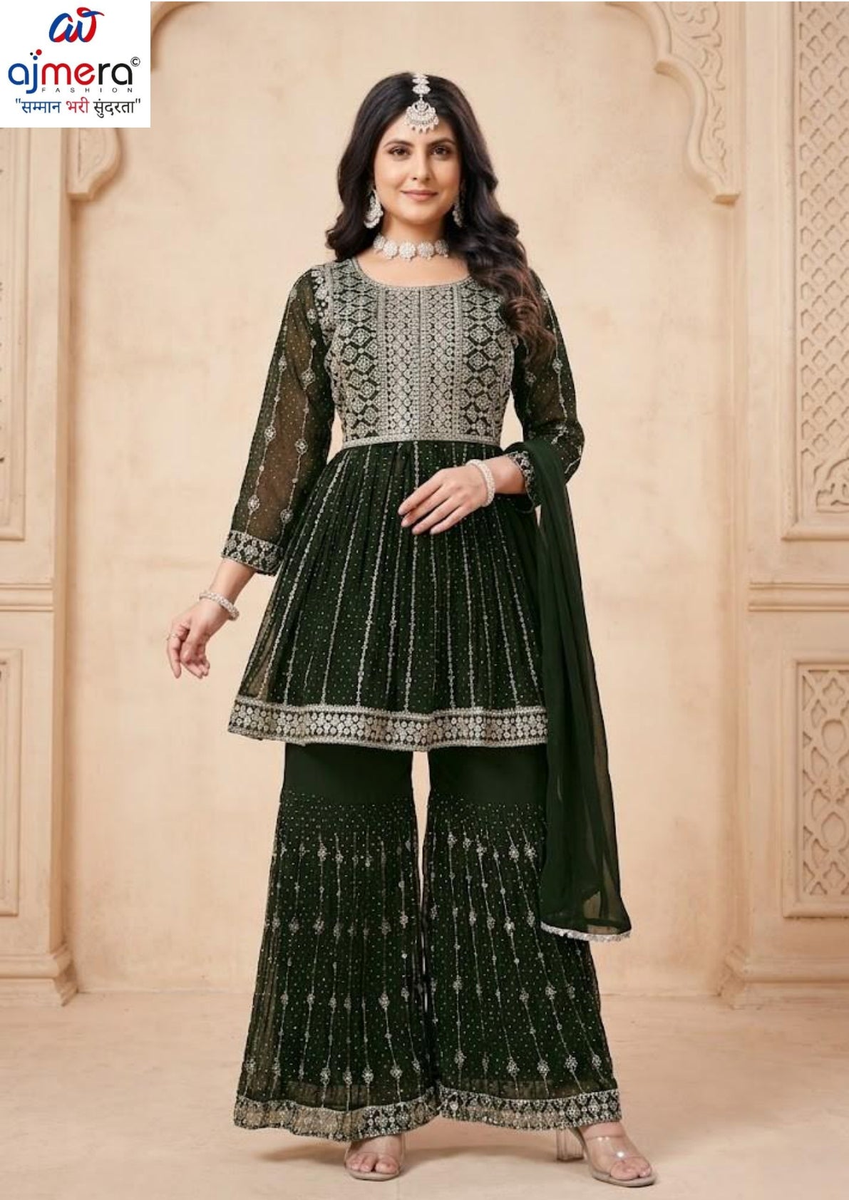Elegant Georgette Designer Party Wear Gown for Women | KTX-4380