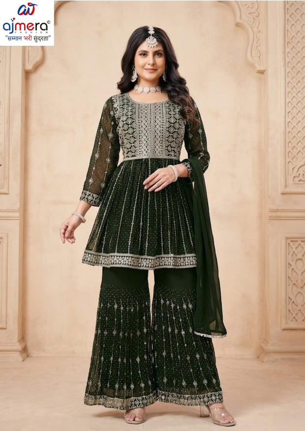 Elegant Georgette Designer Party Wear Gown for Women | KTX-4380