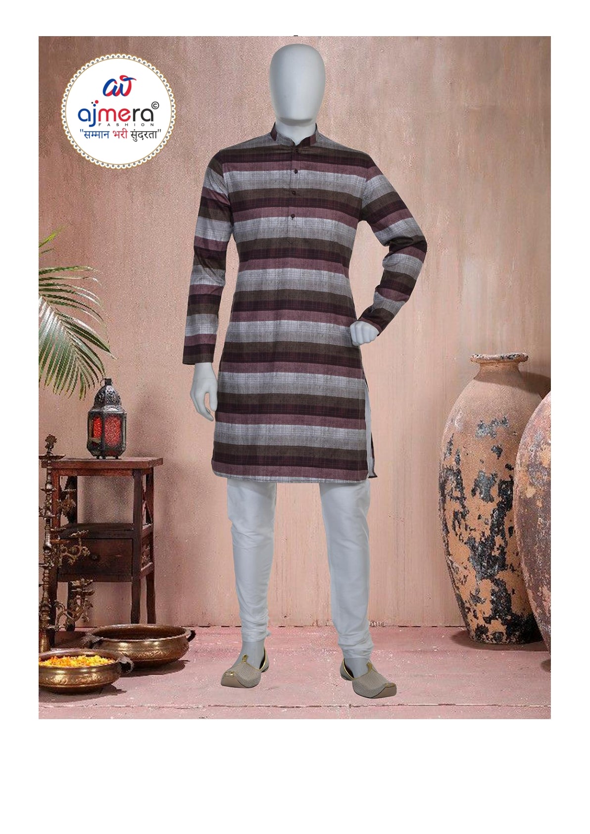 Premium Men's Kurta & Pajama for Wedding & Festive Wear | SNA-MKP11688