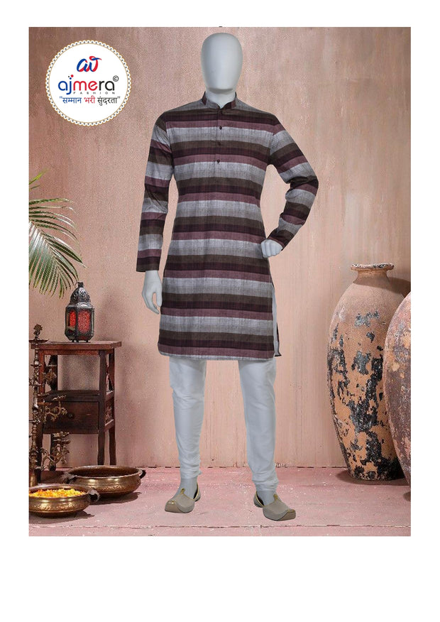 Premium Men's Kurta & Pajama for Wedding & Festive Wear | SNA-MKP11688