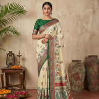 Ganga Silk Saree with Blouse for Premium Ethnic and Designer Wear | ALL-GANGA-29