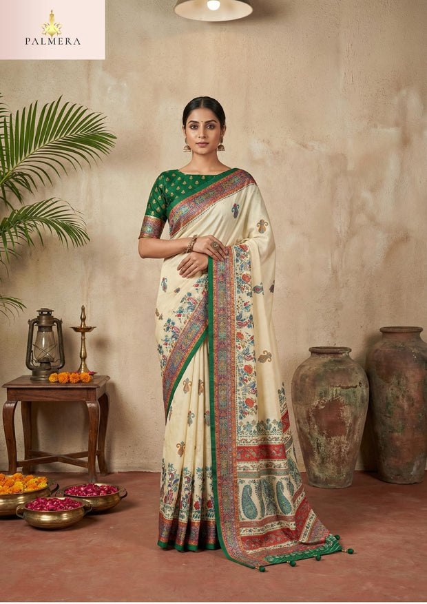 Ganga Silk Saree with Blouse for Premium Ethnic and Designer Wear | ALL-GANGA-29