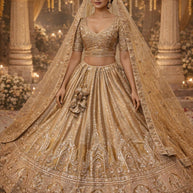 Marusthal Viscose Jari Hand Work Lehenga Manufacturer Supplier Exporter|ABF-MARUSTHAL