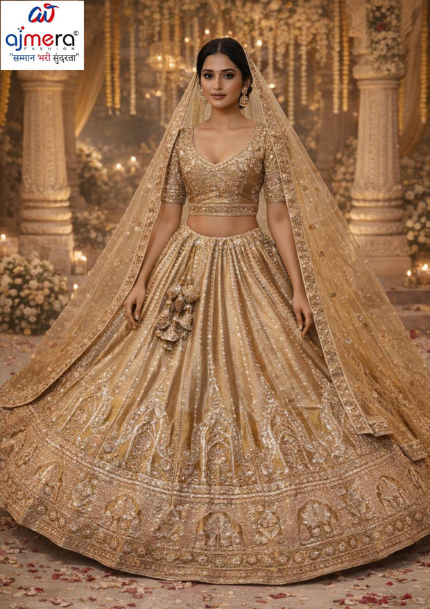 Marusthal Viscose Jari Hand Work Lehenga Manufacturer Supplier Exporter|ABF-MARUSTHAL