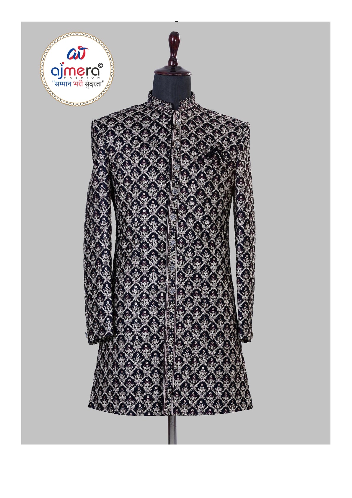 Premium Men's Indo Western for Wedding & Party Wear | SNA-MIN11436