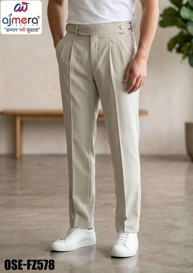 Premium Men's Formal Pant for Office & Business Wear | OSE-FZ578