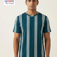 Premium Men's Abstract Print T-Shirt for Casual Wear | KHE-ABSTRACT-102
