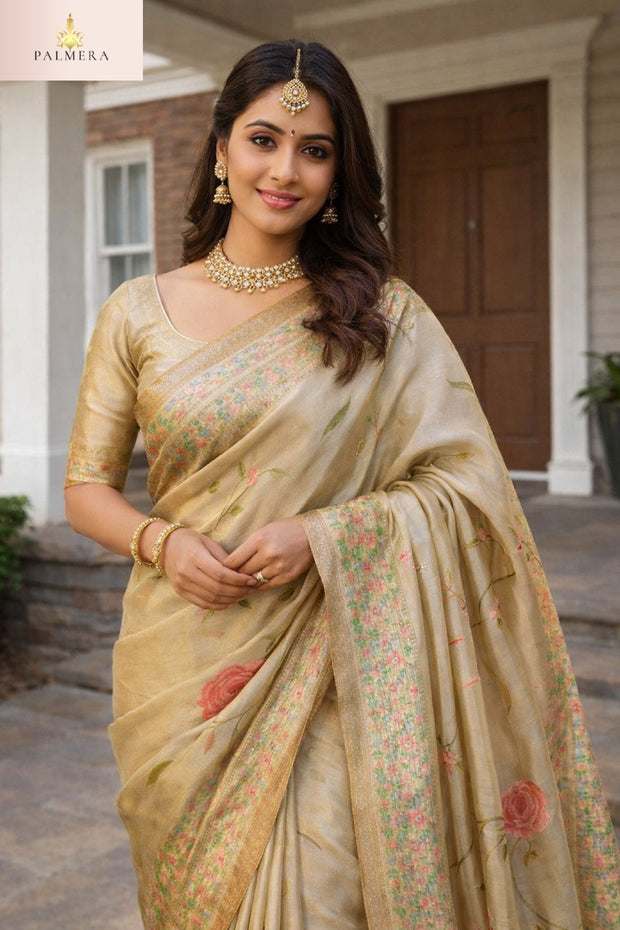 Palmera Saree Manufacturer and Palmera Saree Supplier | ALL-NAZAKAT-106