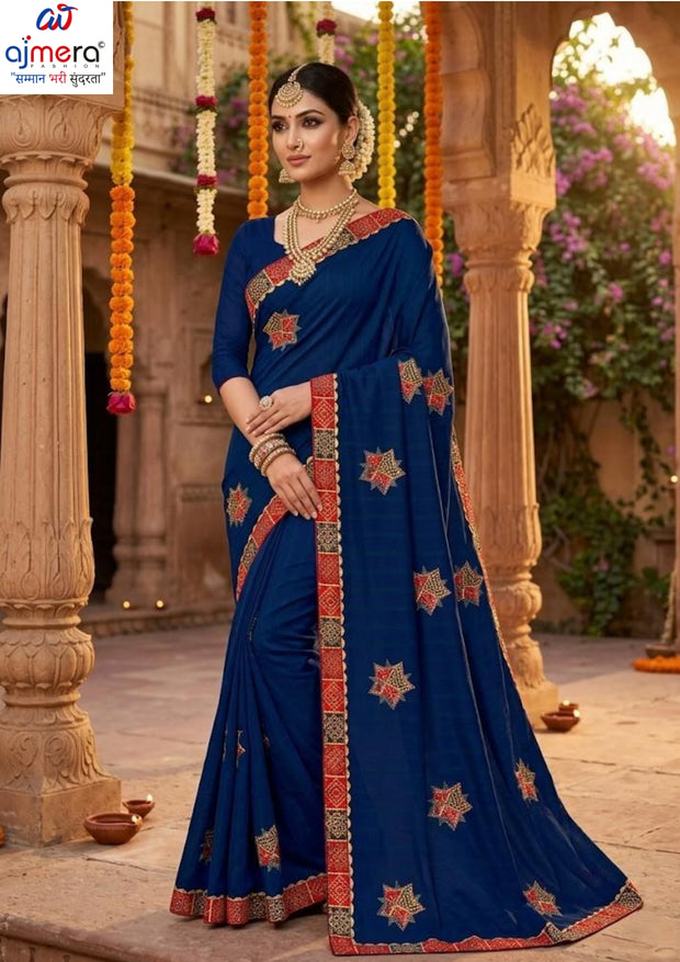Lycra Dyed Matching Saree with Blouse Piece for Premium Ethnic and Traditional Wear | SRS-MASTI TIME
