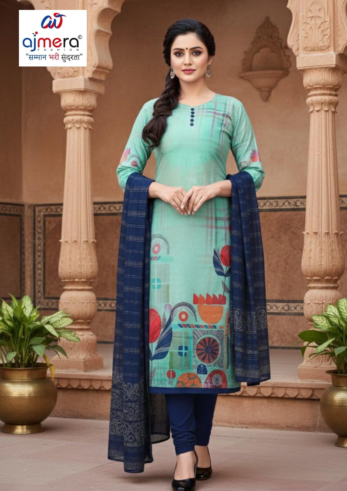 Plus Size Designer Kurti Set for Women | KRJ-ISHIKA
