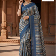 Designer Jacquard Silk Saree without Blouse for Traditional Occasions | MTE-DIGITAL-1