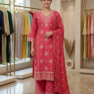 Designer Heritage Kurti Set for Women | MIK-335A
