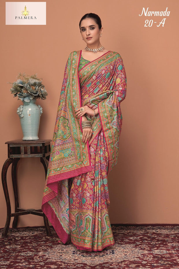 Palmera Saree Manufacturer and Palmera Saree Supplier | ALL-NARMADA-20