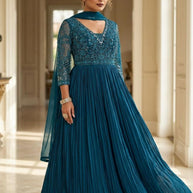 Designer Net Gown for Women | YVD-YDW205P