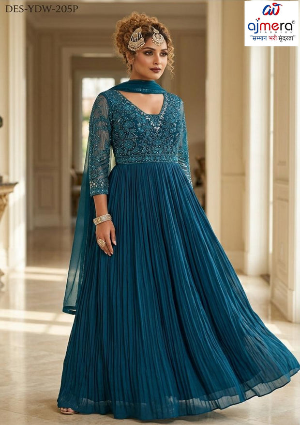 Designer Net Gown for Women | YVD-YDW205P