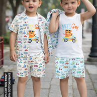 Wholesale Boys T-Shirt & Shorts Set | TBA-4176-1
