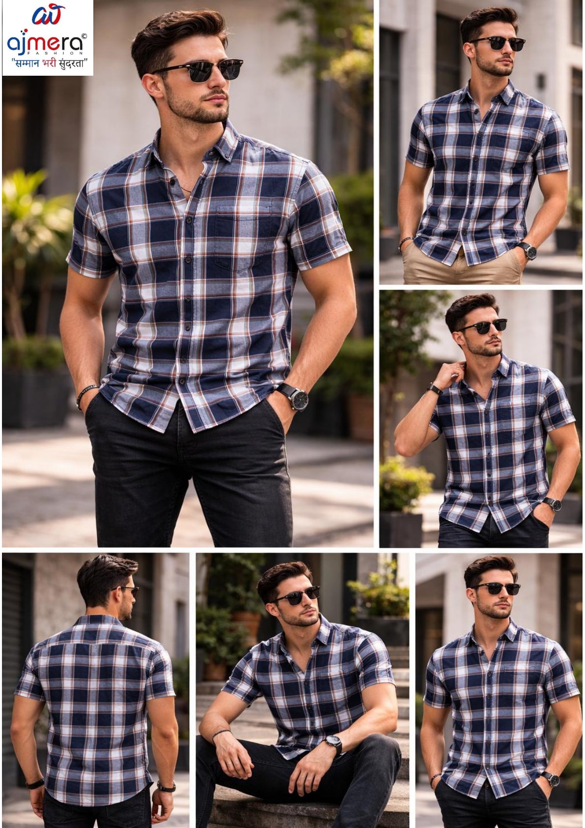 Mens Shirt Bulk Supplier India for Retailers | MRS-LYCRA PRINT HS