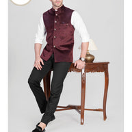 Designer Mens Waist Coat Wholesaler | SNA-MWC11913