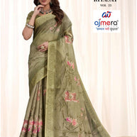 Premium Printed Saree with Matching Blouse Piece for Ethnic Elegance | RMF-RIYASAT VOL-23