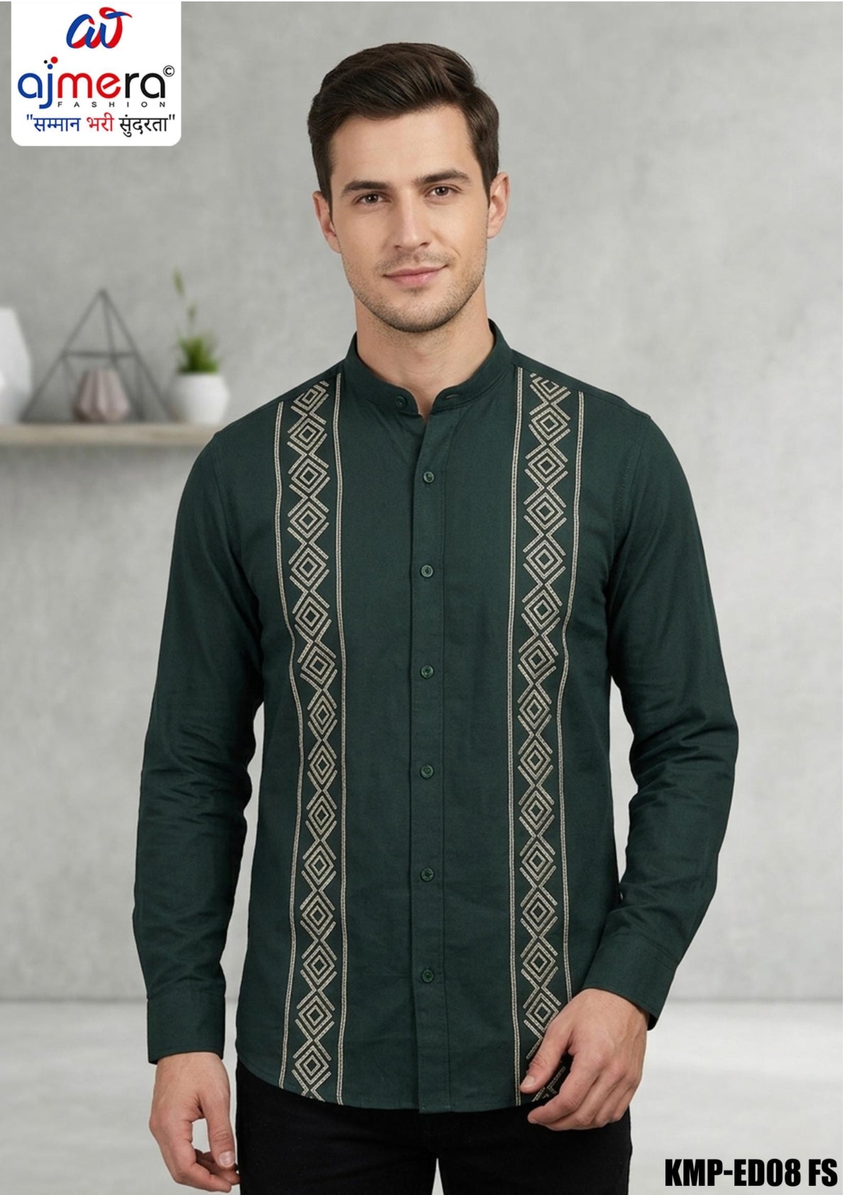 Mens Shirt Bulk Supplier for Distributors | KMP-ED08 FS
