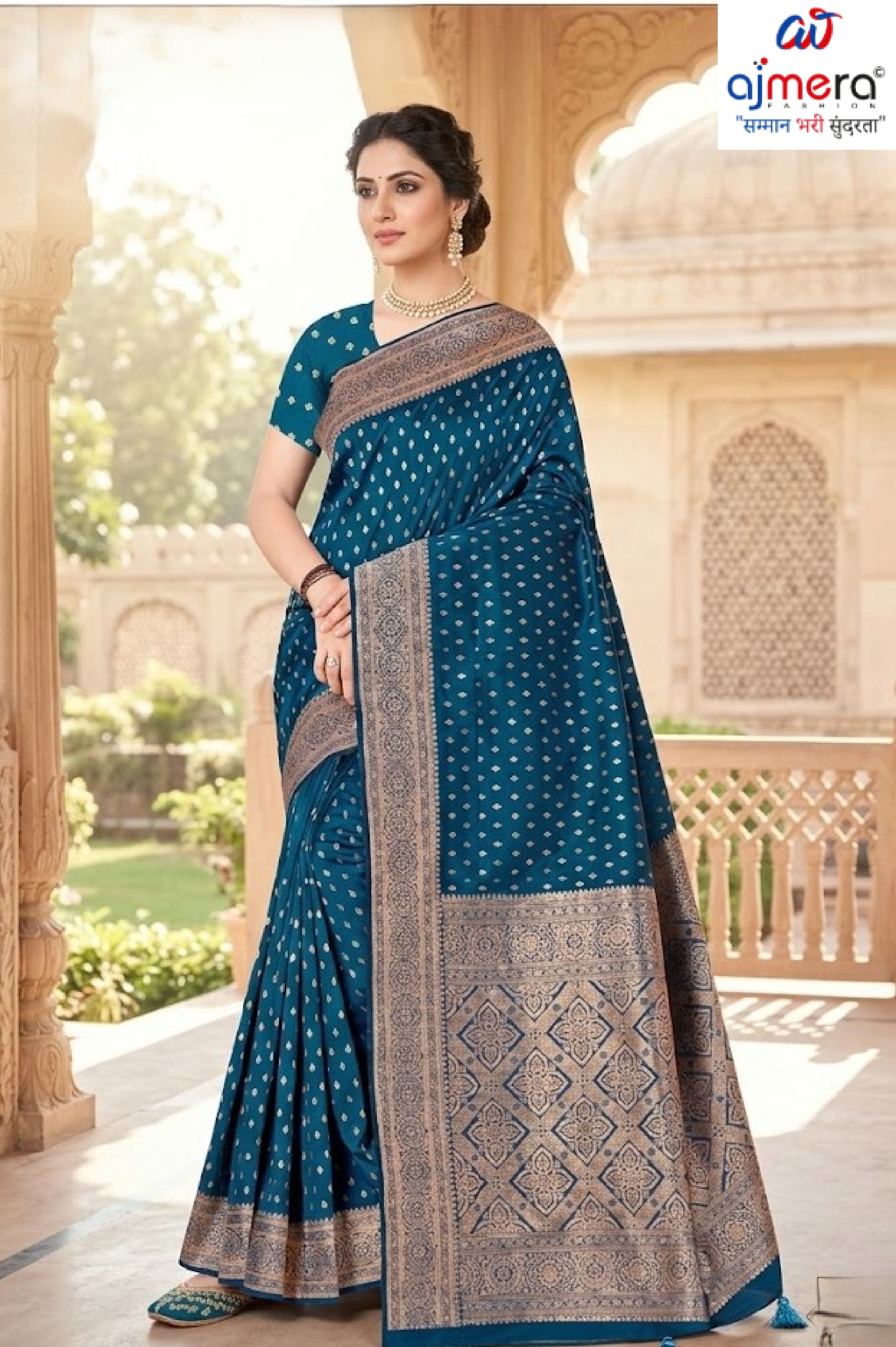 Classic Jacquard Silk Saree with Blouse Piece for Elegant Traditional Look | DBU-BANARASI SILK VOL-3