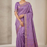 Digital Printed Saree with Blouse Piece for Premium Ethnic and Traditional Wear | STG-VENNAR