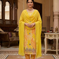 Exclusive Organza Unstitched Suit Set | KVV-JAIPURI BLAST VOL-2