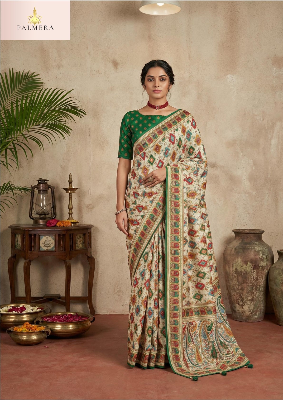 Ganga Silk Saree with Blouse for Premium Ethnic and Designer Wear | ALL-GANGA-30