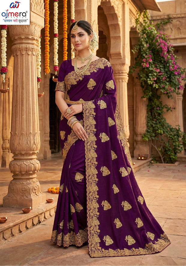 Chiffon Jacquard Dyed Matching Saree with Blouse Piece for Premium Ethnic and Traditional Wear | PHL-AVANTIKA-4