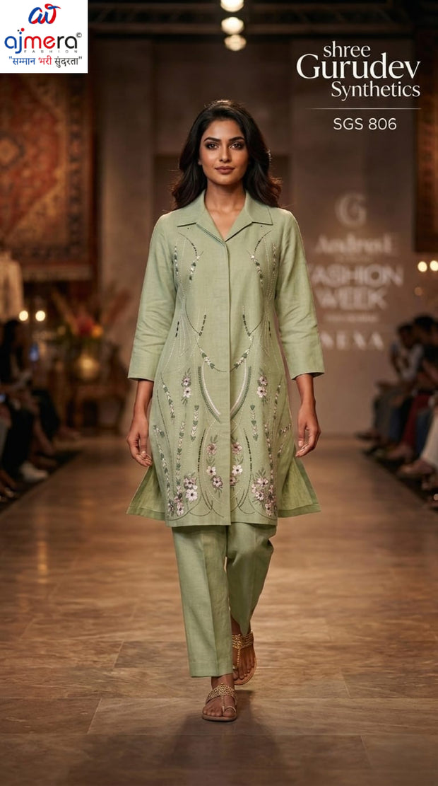 Designer Kurti Set for Women | SRJ-SGS806